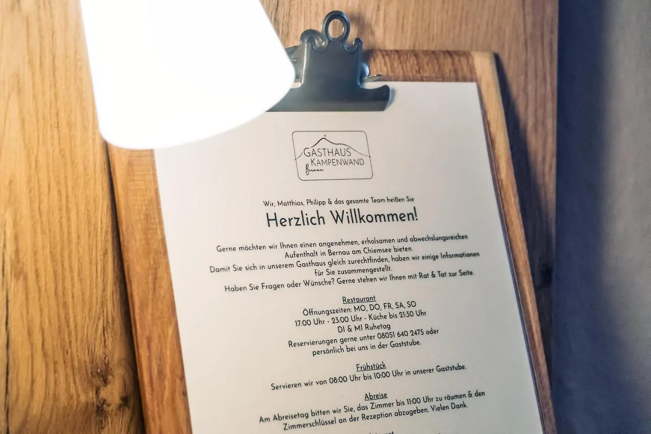 Gasthaus Kampenwand Bernau Bernau am Chiemsee Estalagem